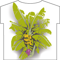 Banana tree T-shirt